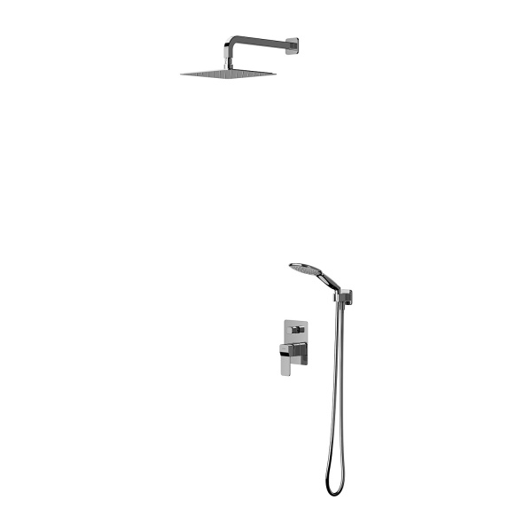 Душевая система для скрытого монтажа Omnires Slide SYSSL10CR хром фото