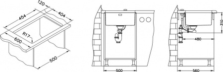 Мойка для кухни Alveus Kombino 40 фото