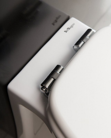 Чаша приставного унитаза BelBagno Trevi BB135CBL фото