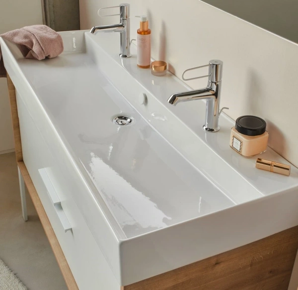 Двойная раковина Jacob Delafon Vivienne EXBK112-00 120 см фото