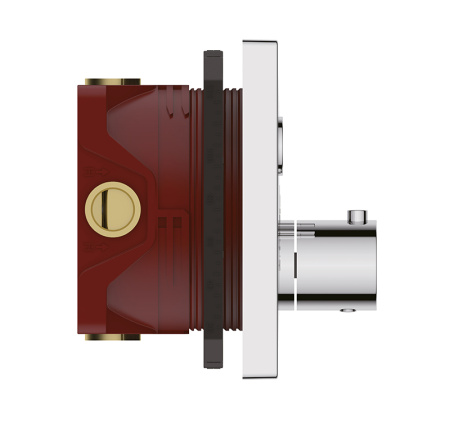 Смеситель для ванны и душа с термостатом Kaiser Sano 08377 хром фото