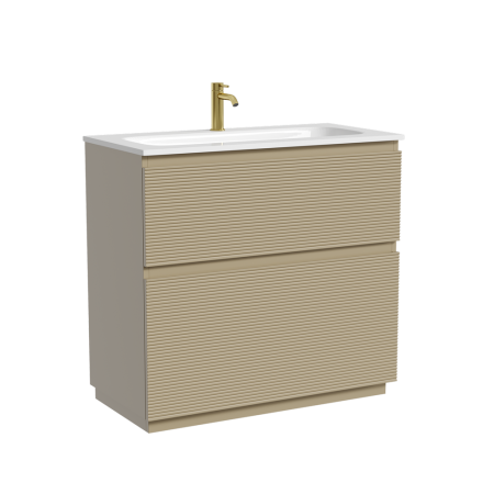 Тумба под раковину Sancos Folk Floor FL90FCP капучино фото