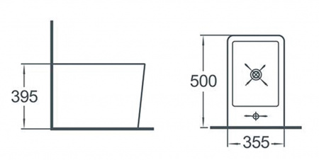 Биде напольное Timo Soli ТК-302 фото