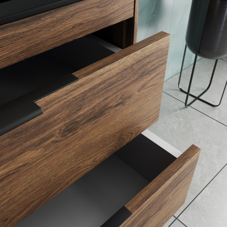 Тумба под раковину Vincea Chiara 2D VMC-2C2800CO С.Oak 80 см фото