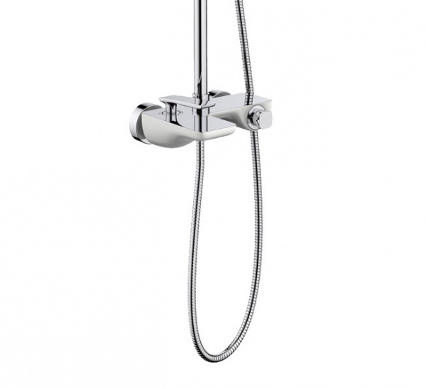 Душевая система (стойка) Timo Helmi SX-1170/00-16 хром/белый фото