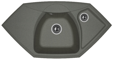 Кухонная мойка САРДИНИЯ Florentina 20.150.D0980 чёрный фото