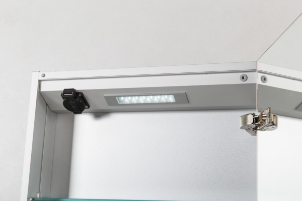 Зеркало-шкаф BelBagno SPC-1A-DL-BL-500 50 см фото