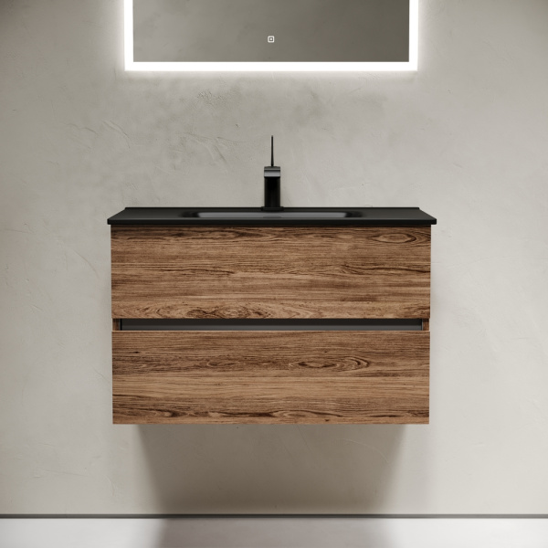 Тумба под раковину Sancos Urban UR80ECH дуб чарльстон фото