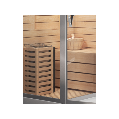 Душевая кабина с сауной Cerutti SPA Lugano White L CT8345 180x110 фото