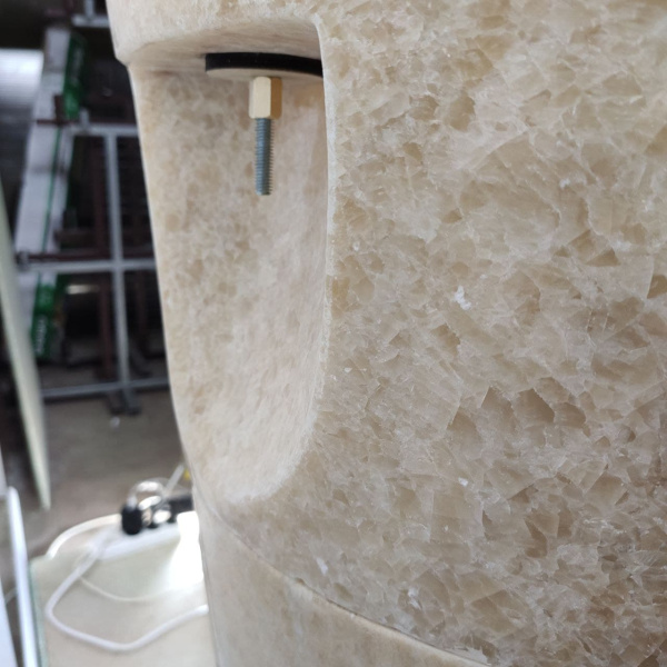 Раковина напольная из оникса Sunset ON-01354 (45*45*90) фото