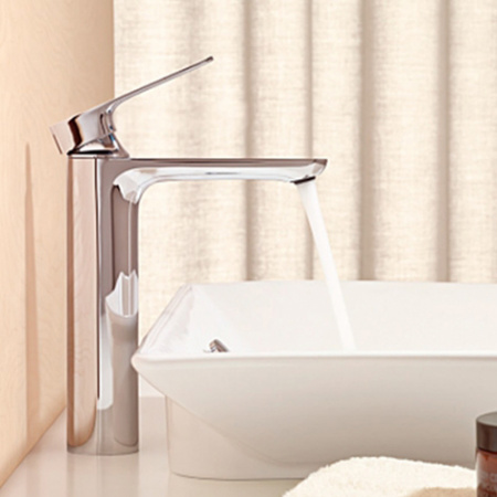 Высокий смеситель для раковины Jacob Delafon Aleo E72299-CP фото