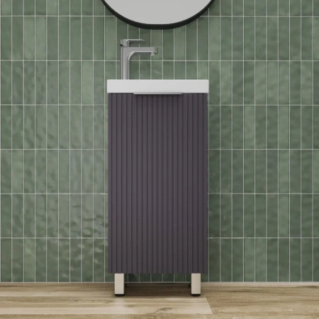 Тумба напольная Style Line Соло ЛС-00002427 графит нубук фото