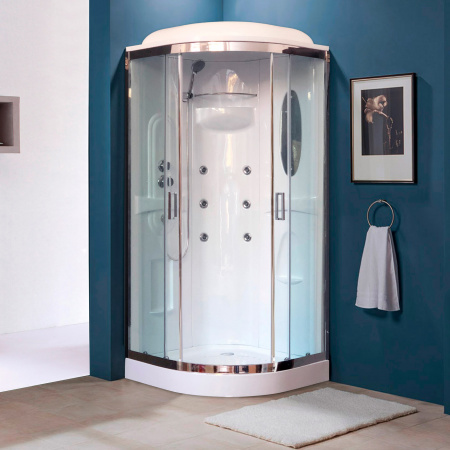 Душевая кабина Royal Bath HK RB90HK2-T-CH 90x90 фото