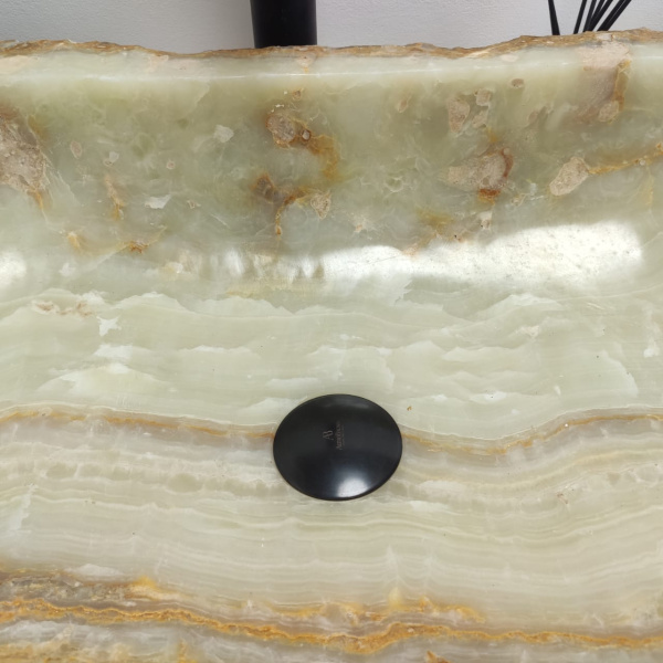 Накладная раковина из оникса Erozy Green EO-00480 (59*42*15см) фото