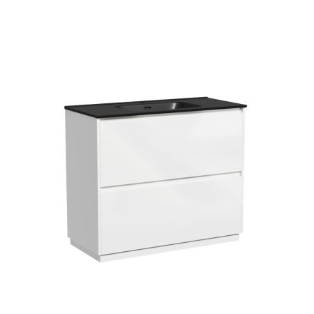 Тумба под раковину Sancos Libra Floor LB100FW белая фото