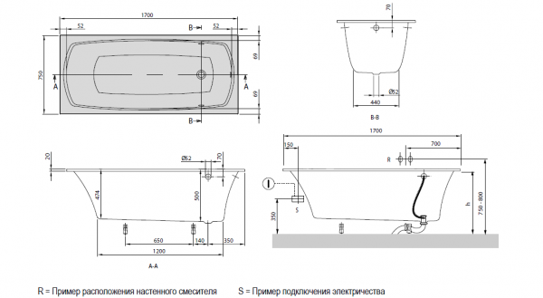 Квариловая ванна Villeroy & Boch My Art UBQ170MYA2V-01 170x75 фото
