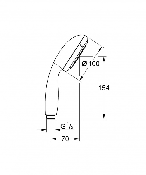Душевая лейка Grohe Tempesta New 26161001 фото