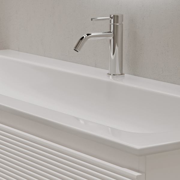 Тумба под раковину Sancos Folk FL120W белая фото