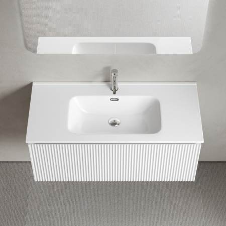 Тумба под раковину Sancos Snob R 1.0 SNR1.0100W Bianco фото