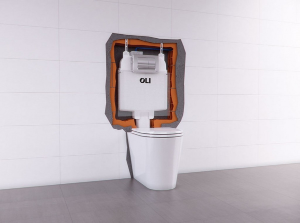 Бачок скрытого монтажа Oli 74 601601 механический фото