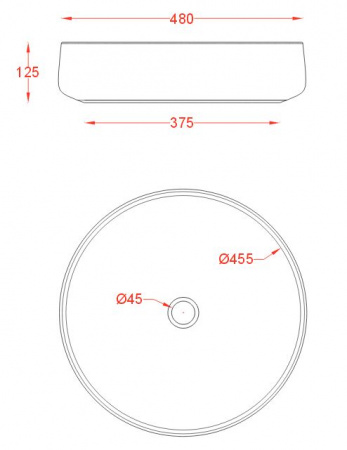 Накладная раковина Artceram Cognac COL002 01 00 bi фото