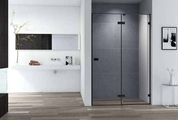 Душевая дверь Cezares Bellagio BELLAGIO-B-12-100-C-NERO фото