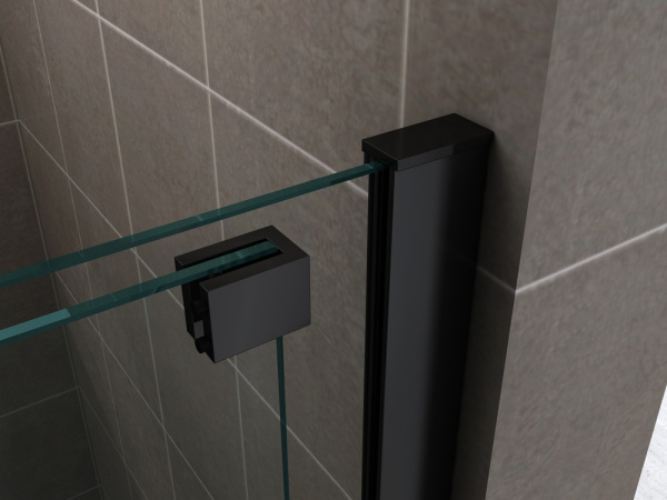 Душевая перегородка ABBER Komfort AG09120B 120 см фото