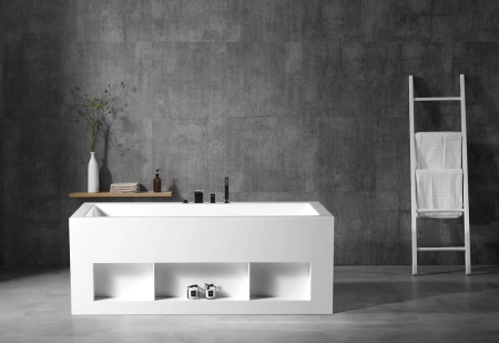 Ванна акриловая с нишей Abber AB9339-1.7 170x80 фото