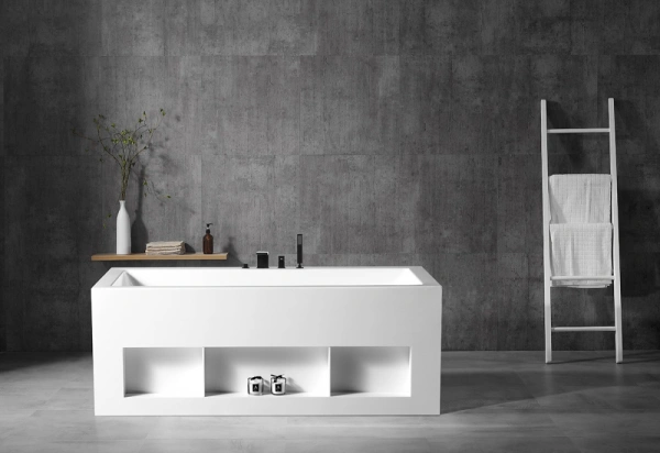 Ванна акриловая с нишей Abber AB9339-1.6 160x80 фото