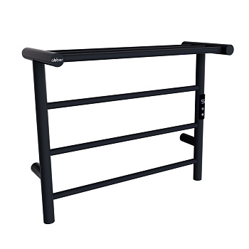 Электрический полотенцесушитель Abber Standard AH4614MB черный матовый фото