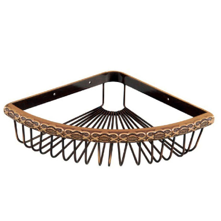 Полочка-решетка угловая Zorg Antic AZR U-2 BR фото