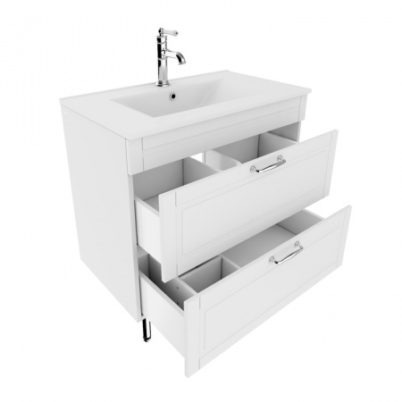Тумба с раковиной Iddis Oxford OXF80W0i95K 80 см фото