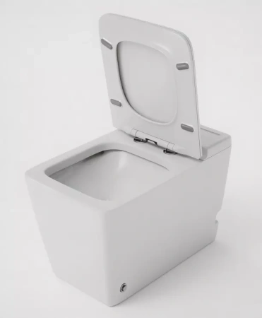 Унитаз напольный с импульсным смывом Grossman GR-PR-5501 с сиденьем фото