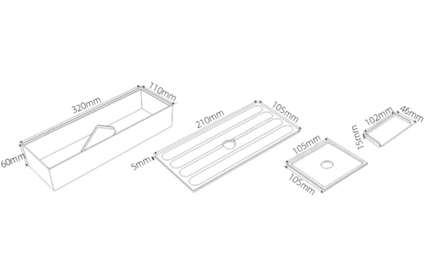 Органайзер для тумбы под раковину Vincea VCORG-41 фото