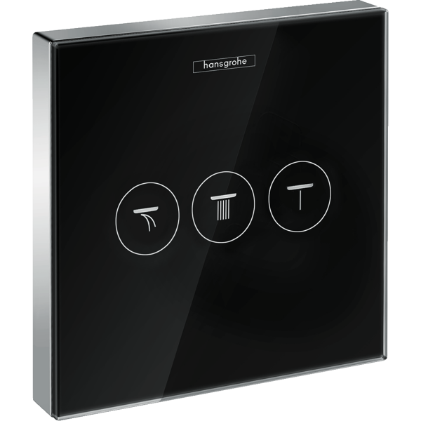 Вентиль скрытого монтажа Hansgrohe ShowerSelect 15736600 черный фото