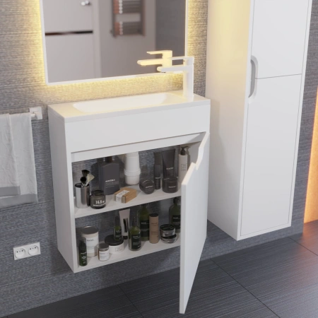 Тумба под раковину Uperwood Modul 60 2930205362 белая фото