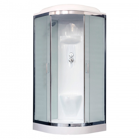 Душевая кабина Royal Bath НК RB90HK6-WC-CH 90x90 фото