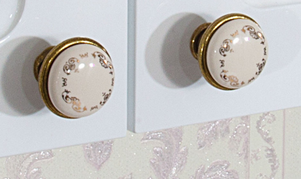 Подвесной шкаф Бриклаер Анна 65 стекло фото