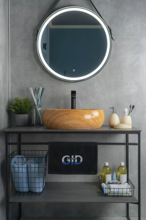 Накладная раковина GID MNC578 48х34 фото