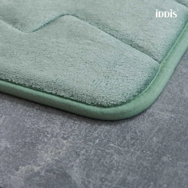 Коврик для ванны полиэстер с запоминающей пеной Iddis Basic B22P580i12 зеленый фото