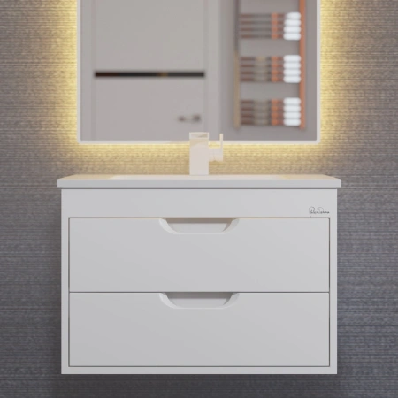 Тумба под раковину Uperwood Modul 65 2930205250 белая фото