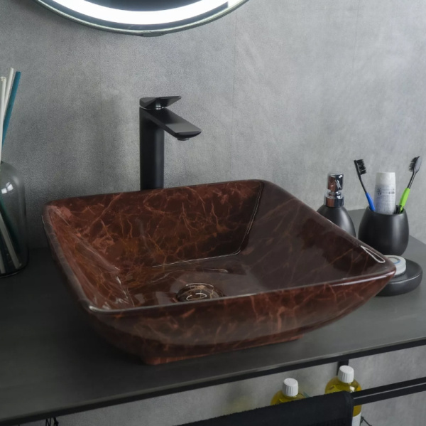 Накладная раковина GID MNC182 41,5х41,5 фото