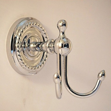 Двойной крючок для ванной Magliezza Kollana 80502-cr фото