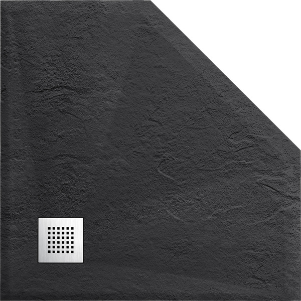 Поддон для душа Vincea VST-4SP1010A 100x100 антрацит фото