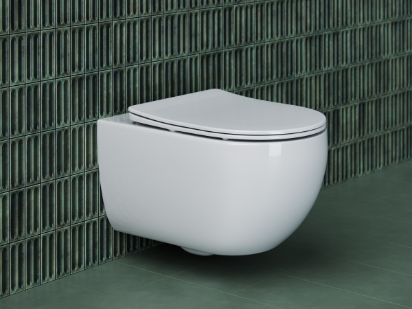 Унитаз подвесной безободковый Ceramica Nova Long CN3015 с сиденьем фото
