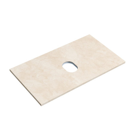 Столешница без отверстия под смеситель Sancos TT80A2 80 см, kreman фото