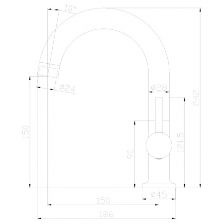 Смеситель для кухни Rossinka X X25-24U фото