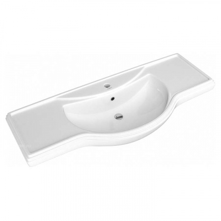 Мебельная полувстраиваемая раковина Kaksa Патина 004000 120 см фото