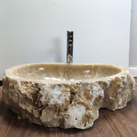 Накладная раковина из оникса Erozy BL EO-01359 (67*46*15) фото