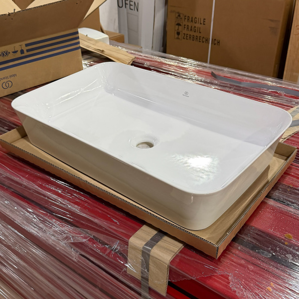 Накладная раковина Ideal Standard Ipalyss E188701 65x39 фото
